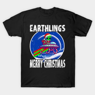 Alien Christmas T-Shirt